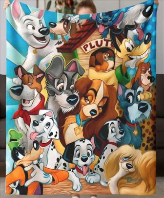 Disney psi pokrivač- novo