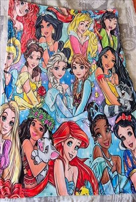 Dizni Princeze ćebe pokrivač 150x100cm