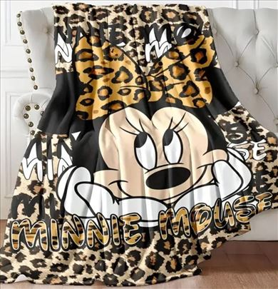 Mini Maus leopard pokrivač- novo