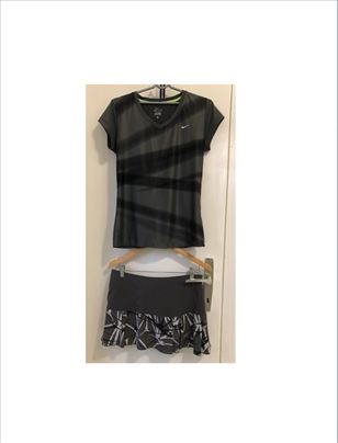 NIKE DRY-FIT teniska suknjica + majica (komplet)ML