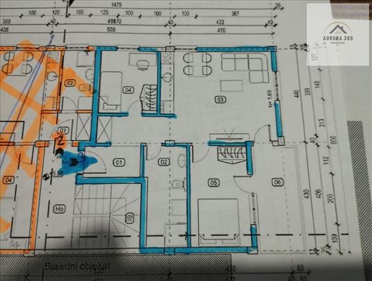 Novi Sad, Veternik - Novogradnja - Trosoban, 57m2