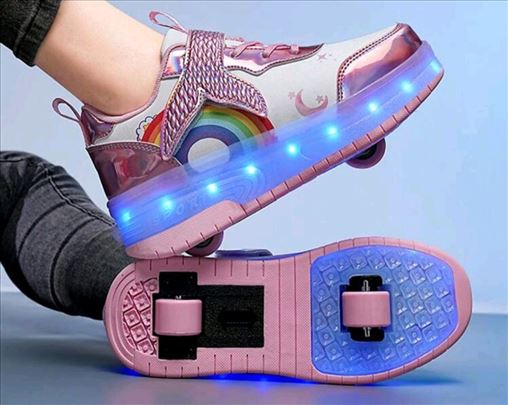 Patike sa točkićima Mermaid broj27, punjive, boje 