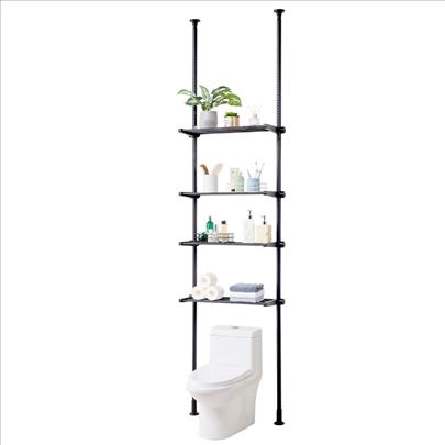 Podesive celicne police za kupatilo iznad WC solje