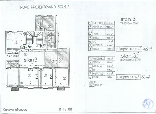 Salonski stan Terazije - 122 m2