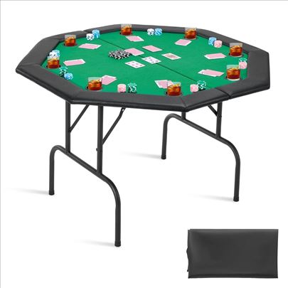 Sklopivi poker sto za 8igraca (126cm)