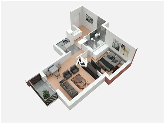 Stara Pazova, Jana Sikore, stan novogradnja ID#267