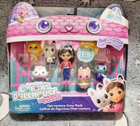 Gabina kuća lutaka set figura Cat Venture 2025Film