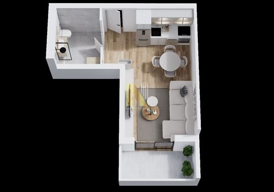 Komforna garsonjera u izgradnji - Nov Kvalitetan K