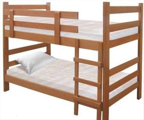 Krevet na sprat sa dva dušeka (jedan nov) 