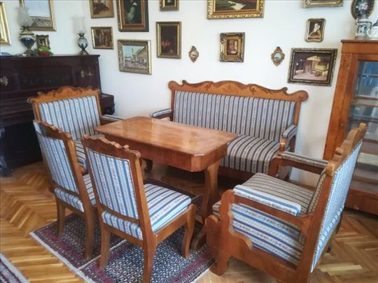 Salon Bidermajer 19 vek-Intarzija