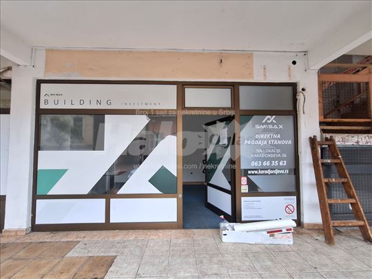 Izadajem lokal u centru grada 20m2