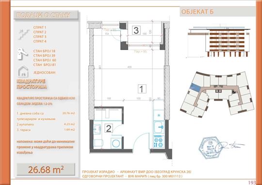 Нов стан у центру Врњачке Бање власник
