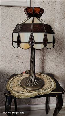 Stara Vitraz I Sedef Tiffany's Lampa