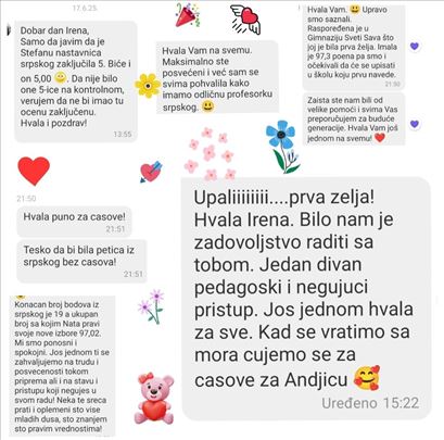 Часови српског језика