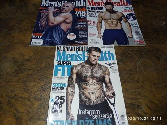Men`s Health  tri casopisa