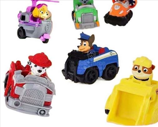 Patrolne šape Paw patrol set autića