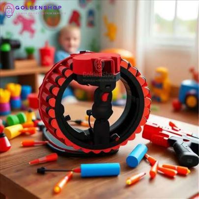 Pistolj rucni sa gumenim metcima