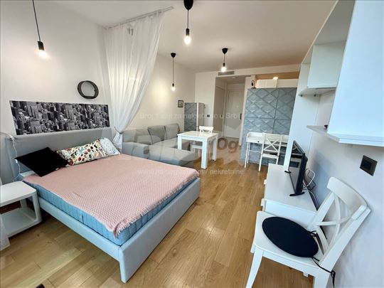 Prelepa nova garsonjera u kompleksu Novi Dorćol