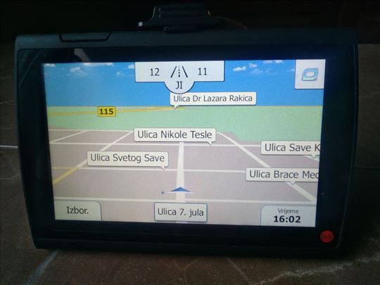 gps navigacija 5 inča, kompletna-nove mape, kamion
