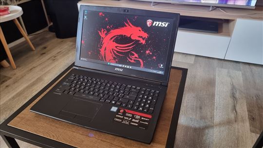 MSI GL62/i5-6300HQ/8GB DDR4/256GB SSD/Dobra bat/