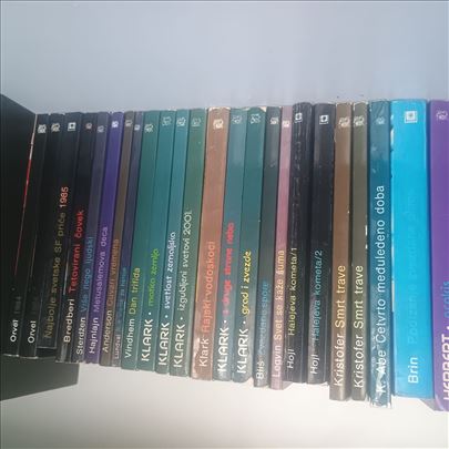 Naučna fantastika LOT veći broj naslova    