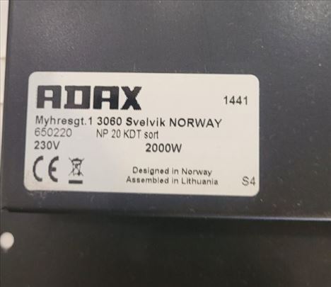 Norveški radijator ADAX 2000W