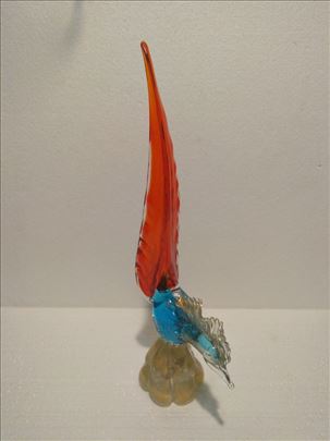 ptica kristalna figura stara 50 godina u ekstra st