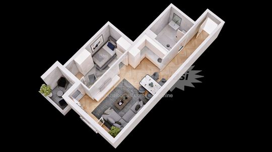 Stan 48m² + parking mesto