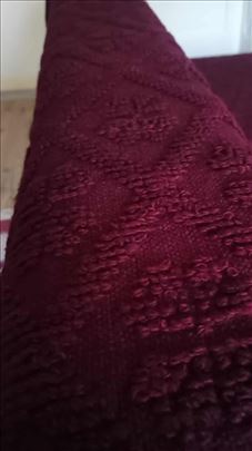 Vuneni ćilim/prekrivač, ručni rad, nekorišćen