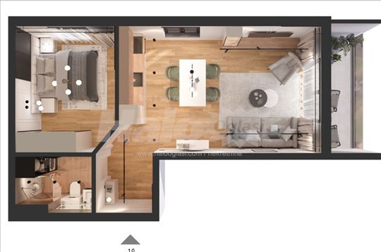 Direktna prodaja stana 48,10m2