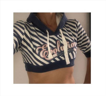 Evolution crop duks sa kapuljačom (L)