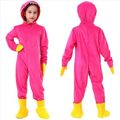 Huggy Wuggy Poppy kostim roze