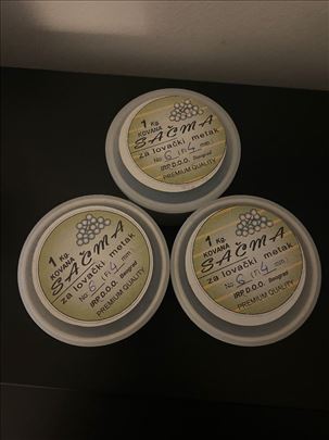 Olovna sačma za lovačku pušku,fi 4 mm