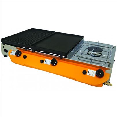 Plinski roštilj 80 cm sa rešoom Fe ili gus ploča