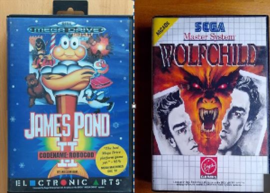 Sega - James Pond 2 - Wolfchild - igrice