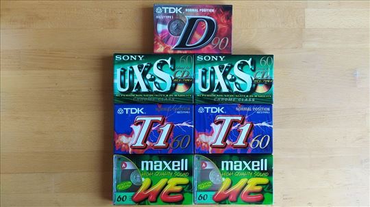 TDK - Sony - Maxell - audio kasete - NOVO !