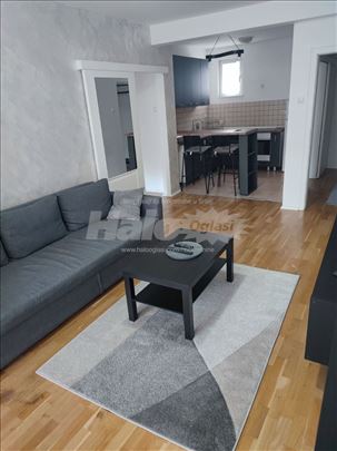 Izdrajem dvosoban stan sa garažnim mestom.