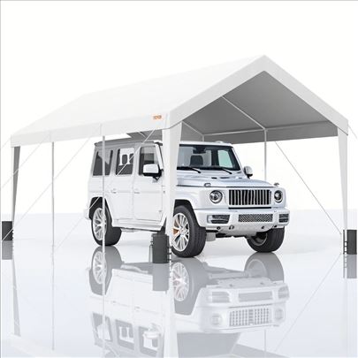Nadstrešnica tenda za auto automobil 6 x 3 x 2.8 m