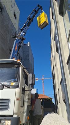 Prevoz kamionom sa kranom