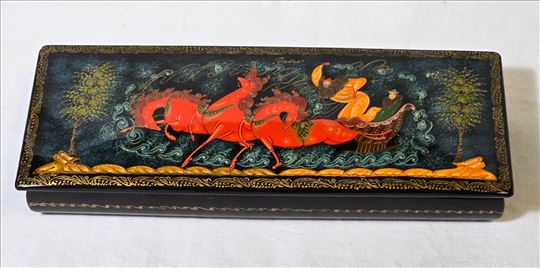 Ruska kutija Paleh Rucni rad