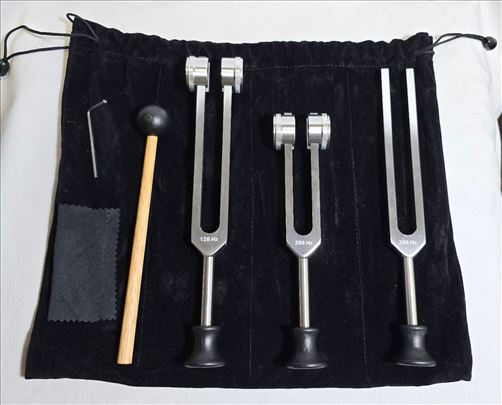 Tuning Fork Zvučne viljuške 128Hz, 256Hz, 256Hz du