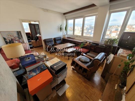 Dušanovac, Ustanička, 72m2, XII, cg, 2lifta, uknji