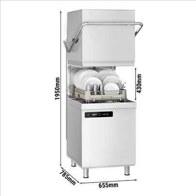 Komercijalna masina za pranje sudova 140kg