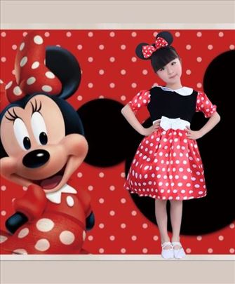 Mini Maus haljina kostim za decu + rajf poklon m17