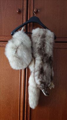 Prodajem komplet krznekapu I polarnu lisicu