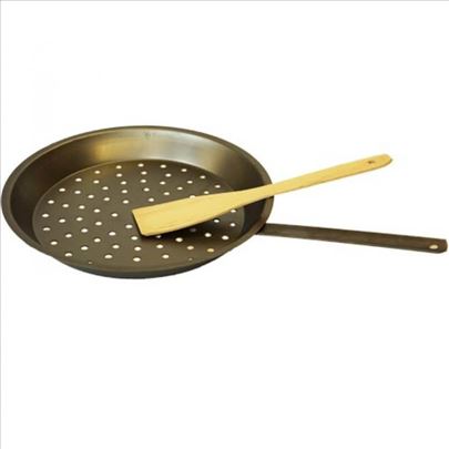 Tiganj za pečenje kestenja + varjača