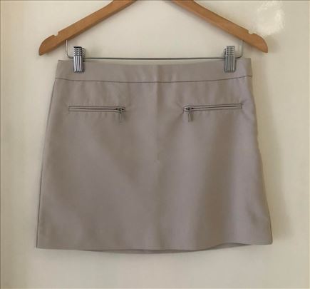 Mango krem mini uska suknja (vel: 36)