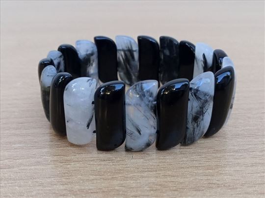 Narukvica Rutil Kvarc