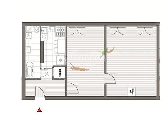 Oaza predaha u centru grada, Strahinjića Bana, dvo