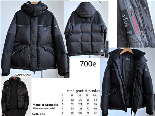Moncler, više vrhunskih modela, ultra hit